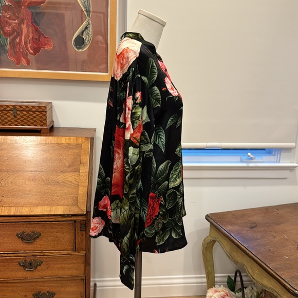 Hemant & Nandita Silk Button Down Shirt - Picture 4 of 7